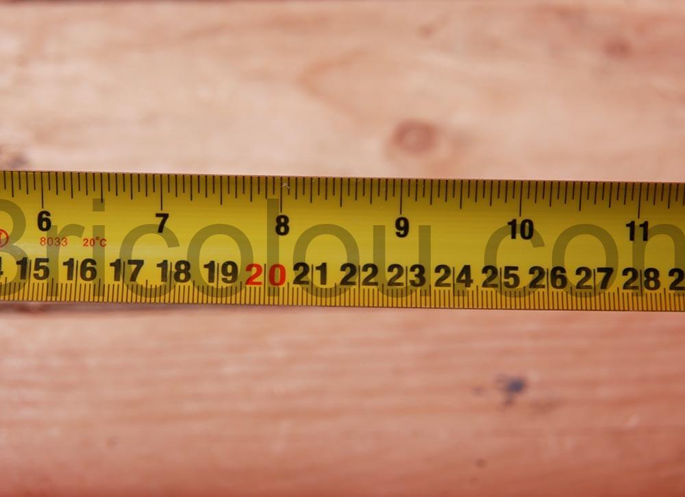 Milwaukee 8 metres ruban stud double impression Milwaukee 8 metres ruban stud double impression