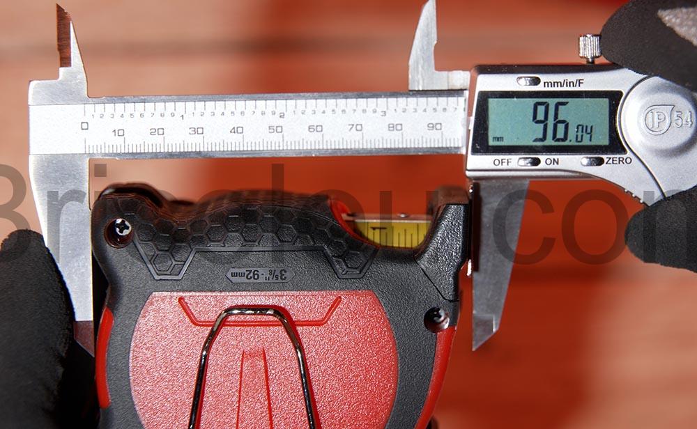 Milwaukee 8 metres ruban stud longeur Milwaukee 8 metres ruban stud longeur