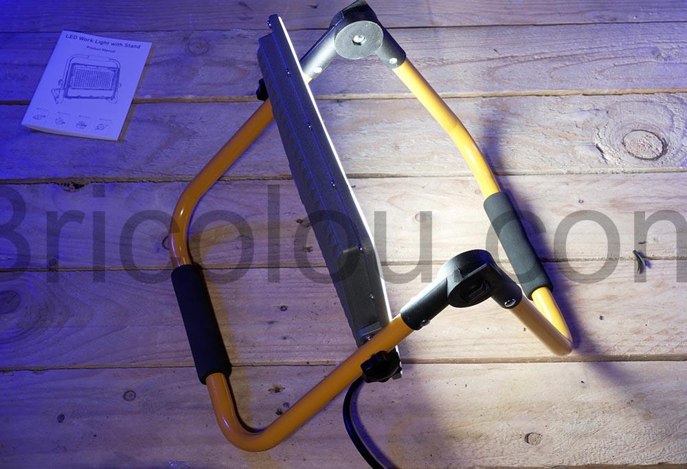 OUSIDE Projecteur LED Chantier Puissant 150W IP66 6500K sol OUSIDE Projecteur LED Chantier Puissant 150W IP66 6500K sol