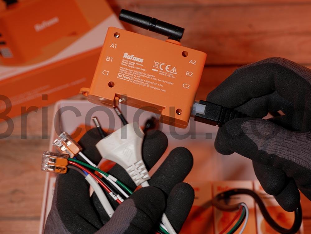 Refoss EM06 Compteur Energie Electrique Connecte Wi Fi 3 Phases 6 Canaux de Mesure phase Refoss EM06 Compteur Énergie Électrique Connecté Wi-Fi 3 Phases 6 Canaux de Mesure phase