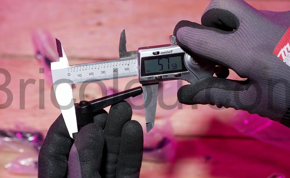 Sourcing Map M6 reglable Poignee levier serrage M6 manette Sourcing Map M6 réglable Poignée levier serrage M6 manette