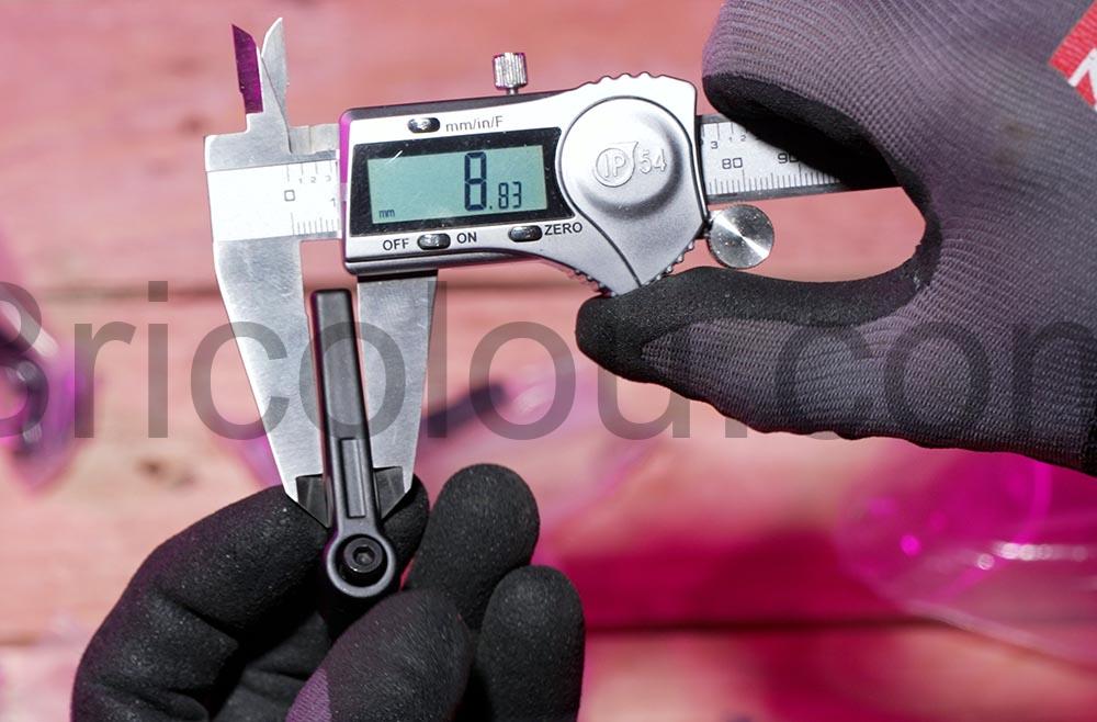 Sourcing Map M6 reglable Poignee levier serrage solide Sourcing Map M6 réglable Poignée levier serrage solide