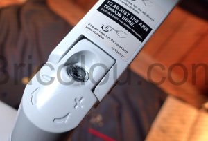 Support écran Moniteur PUTORSEN Aluminium Blanc Bras Articulé Ressort réglable
