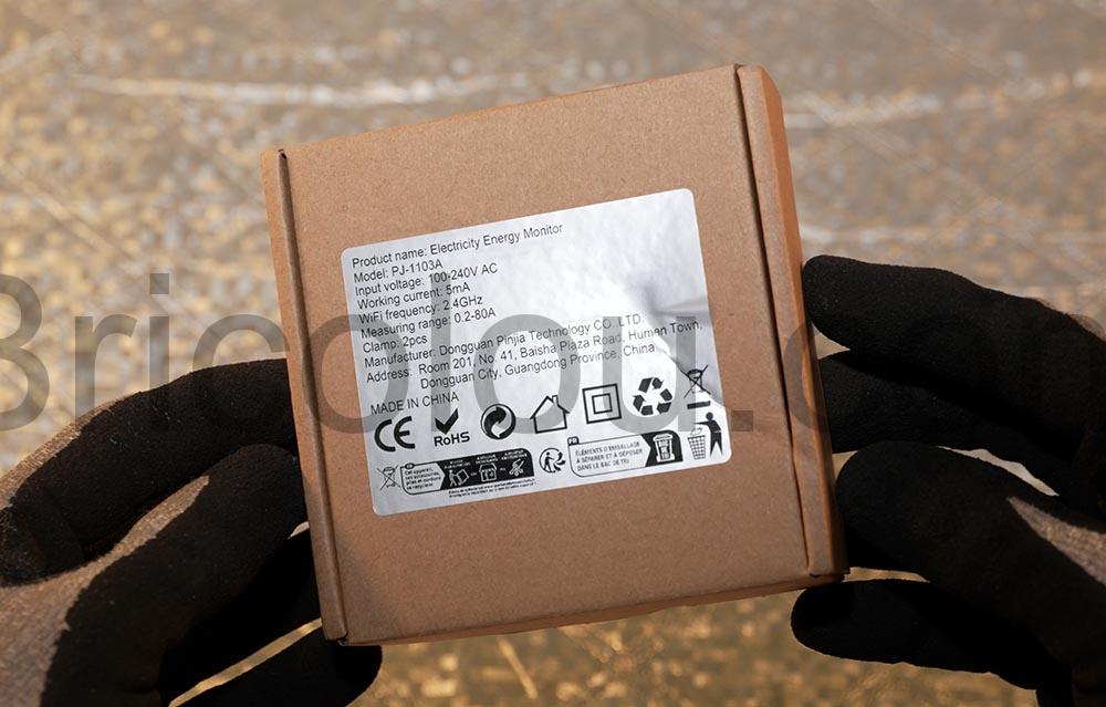 Tuya mesure Capteur puissance electrique boite 1 Tuya mesure Capteur puissance électrique boite