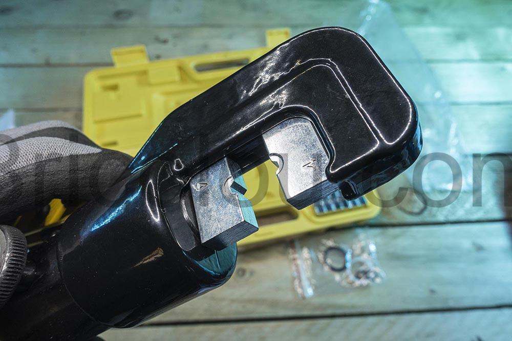 YOK 70 Pince Sertir Hydraulique 10T TEENO Outil Sertissage Cables mors YOK-70 Pince Sertir Hydraulique 10T TEENO Outil Sertissage Câbles mors