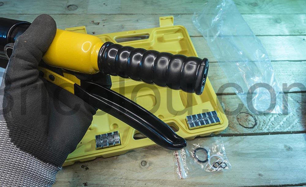 YOK 70 Pince Sertir Hydraulique 10T TEENO Outil Sertissage Cables poigne YOK-70 Pince Sertir Hydraulique 10T TEENO Outil Sertissage Câbles poigné