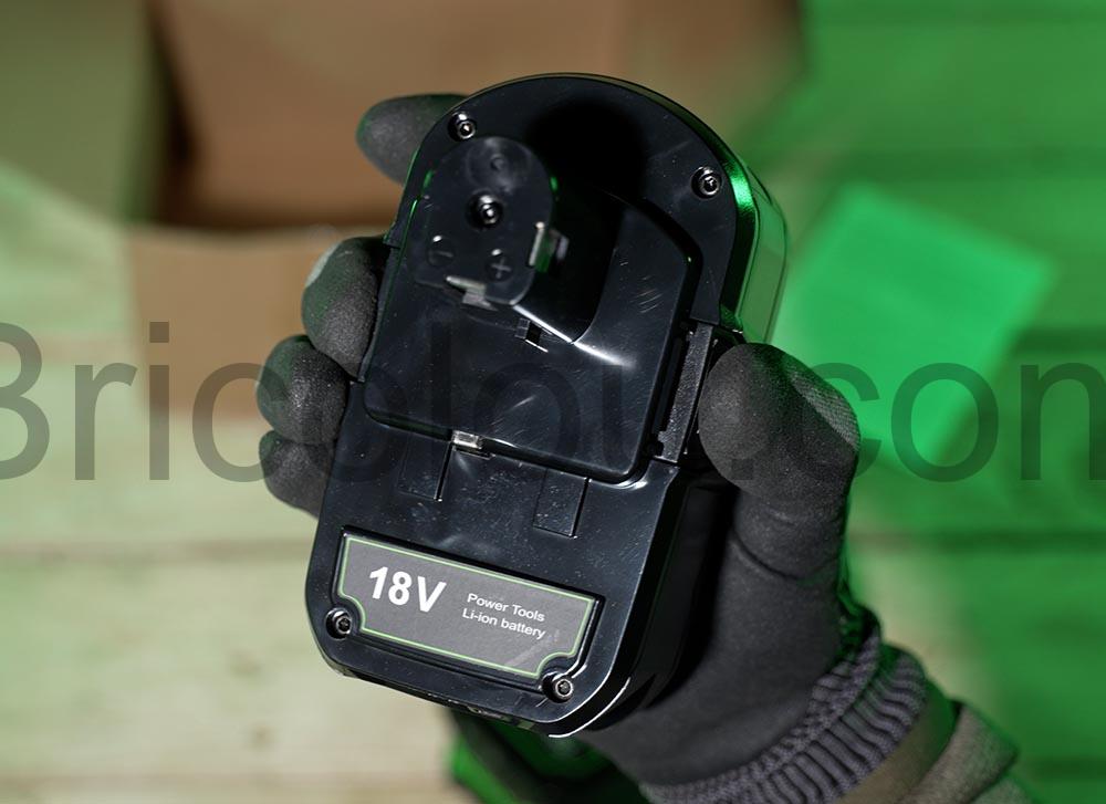 Batterie Rechange compatible pour Ryobi 18V 5.5Ah clip Batterie Rechange compatible pour Ryobi 18V 5.5Ah clip