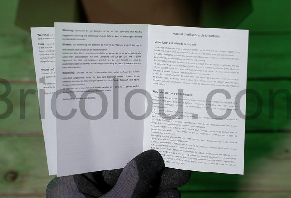 Batterie Rechange compatible pour Ryobi 18V 5.5Ah documentation Batterie Rechange compatible pour Ryobi 18V 5.5Ah documentation