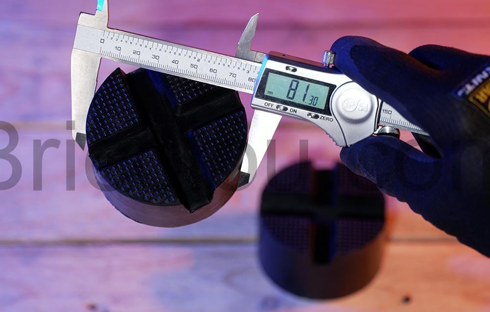 DEDC pad caoutchouc protection bas de caisse pour cric diametre DEDC pad caoutchouc protection bas de caisse pour cric diametre