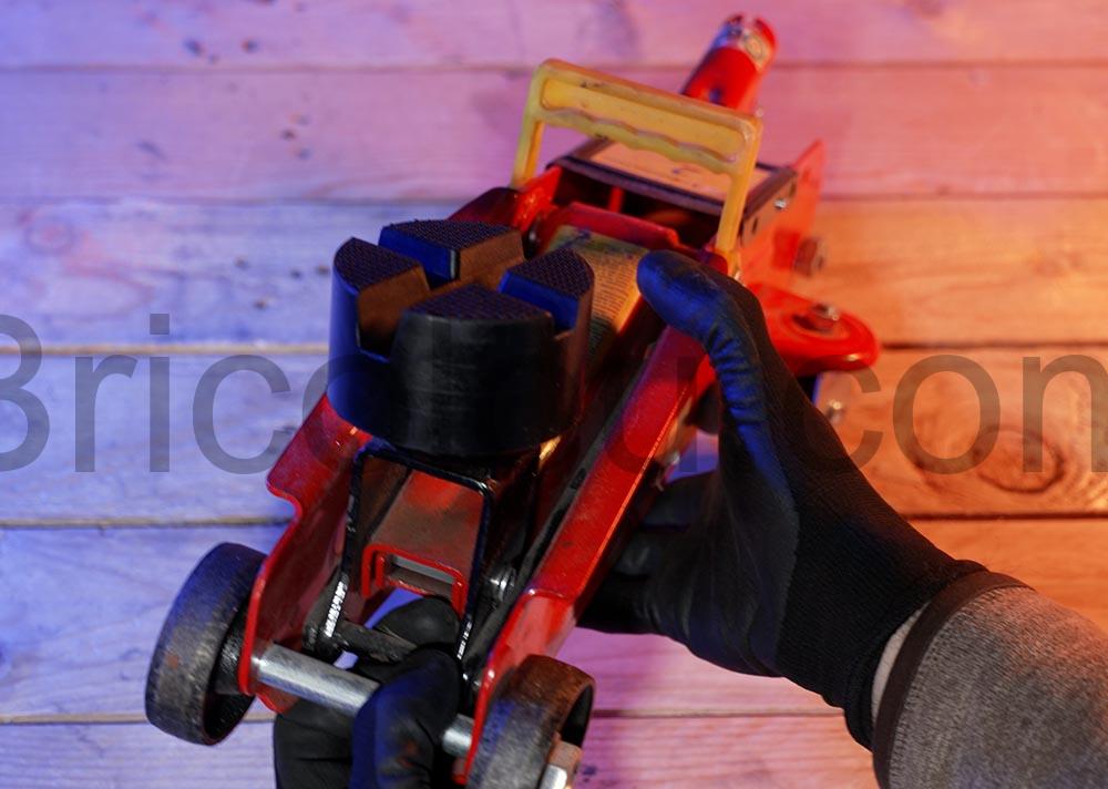 DEDC pad caoutchouc protection bas de caisse pour cric petit DEDC pad caoutchouc protection bas de caisse pour cric petit