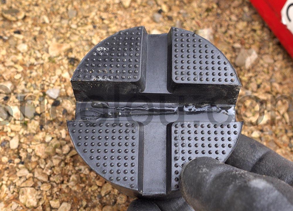 DEDC pad caoutchouc protection bas de caisse pour cric pince DEDC pad caoutchouc protection bas de caisse pour cric pincé