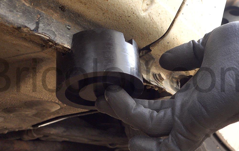 DEDC pad caoutchouc protection bas de caisse pour cric rainure DEDC pad caoutchouc protection bas de caisse pour cric rainure