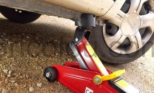 DEDC pad caoutchouc protection bas de caisse pour cric solide