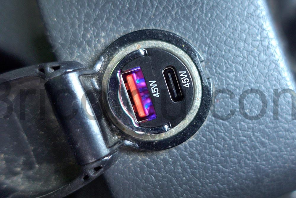 Sctazagre Allume Cigare USB C 90W Chargeur Rapide Voiture LED Sctazagre Allume Cigare USB C 90W Chargeur Rapide Voiture LED