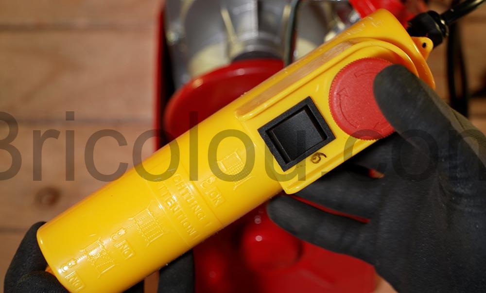 Teeno Palan Treuil electrique 1200W telecommande Teeno Palan Treuil électrique 1200W télecommande