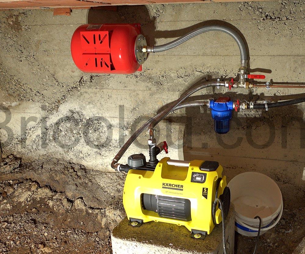 WilTec 24 Litres vase ballon dexpansion pour pompe WilTec 24 Litres vase ballon d'expansion pour pompe