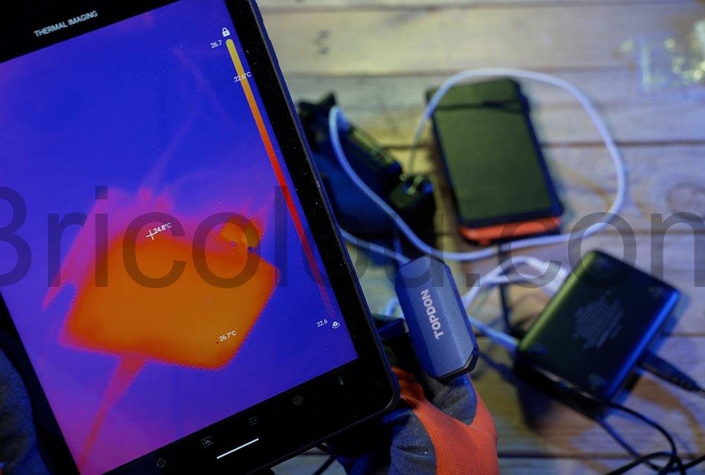 200W Chargeur USB C Rapide Feob 8 Ports PD QC PPS temperature dos 200W Chargeur USB C Rapide Feob, 8 Ports PD QC PPS température dos