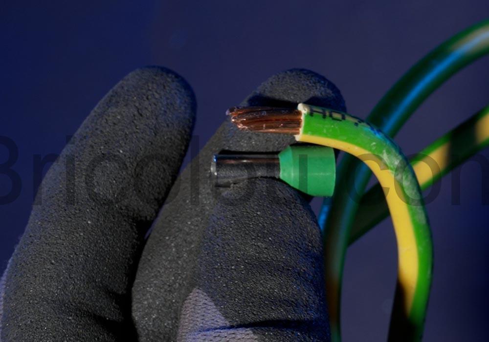 Debflex cosses a sertir electrique Embout pre isole 16mm ² Vert multibrin Debflex cosses à sertir électrique Embout pré isolé 16mm ² Vert multibrin