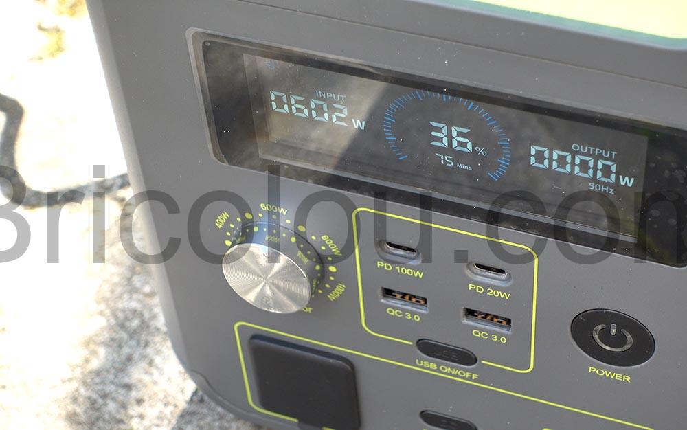 FOSSiBOT F1200 Generateur Electrique Portable 1200W LiFePO4 Station onduleur Solaire UPS LCD FOSSiBOT F1200 Generateur Electrique Portable 1200W LiFePO4 Station onduleur Solaire UPS LCD