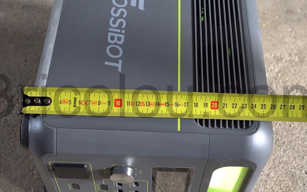 FOSSiBOT F1200 Generateur Electrique Portable 1200W LiFePO4 Station onduleur Solaire UPS hauteur FOSSiBOT F1200 Generateur Electrique Portable 1200W LiFePO4 Station onduleur Solaire UPS hauteur