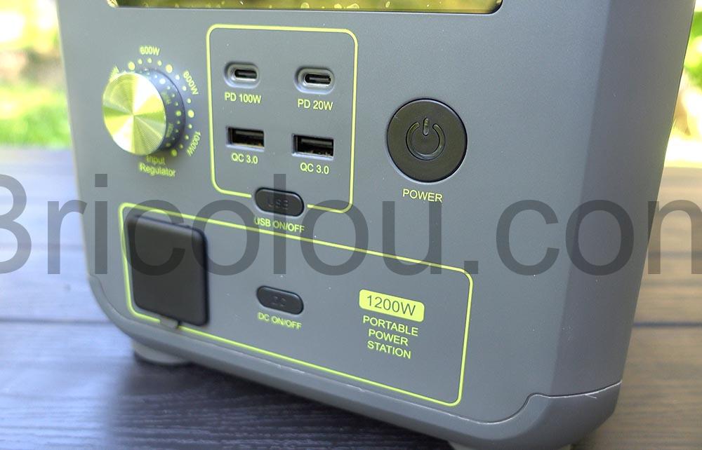 FOSSiBOT F1200 Generateur Electrique Portable 1200W LiFePO4 Station onduleur Solaire UPS sortie FOSSiBOT F1200 Generateur Electrique Portable 1200W LiFePO4 Station onduleur Solaire UPS sortie