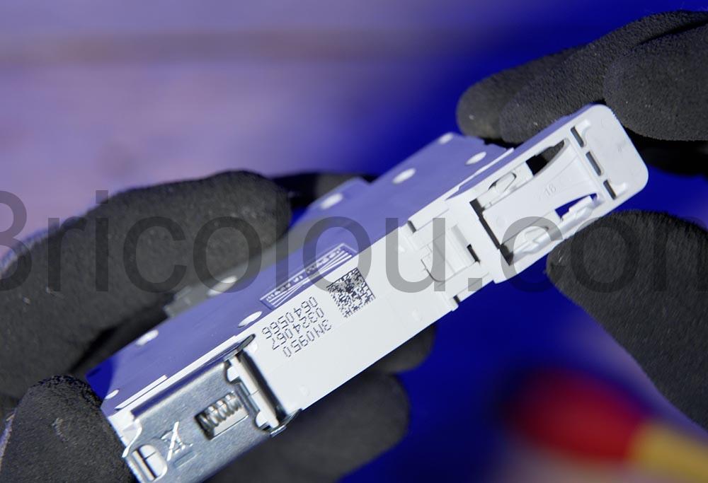 Hager Disjoncteur 16a 3ka courbe c MFN716 double blocage Hager Disjoncteur 16a 3ka courbe c MFN716 double blocage