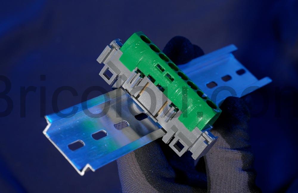 Legrand bornier terre cosse DIN 004832 16mm² rail DIN blocage Legrand bornier terre cosse DIN 004832 16mm² rail DIN blocage
