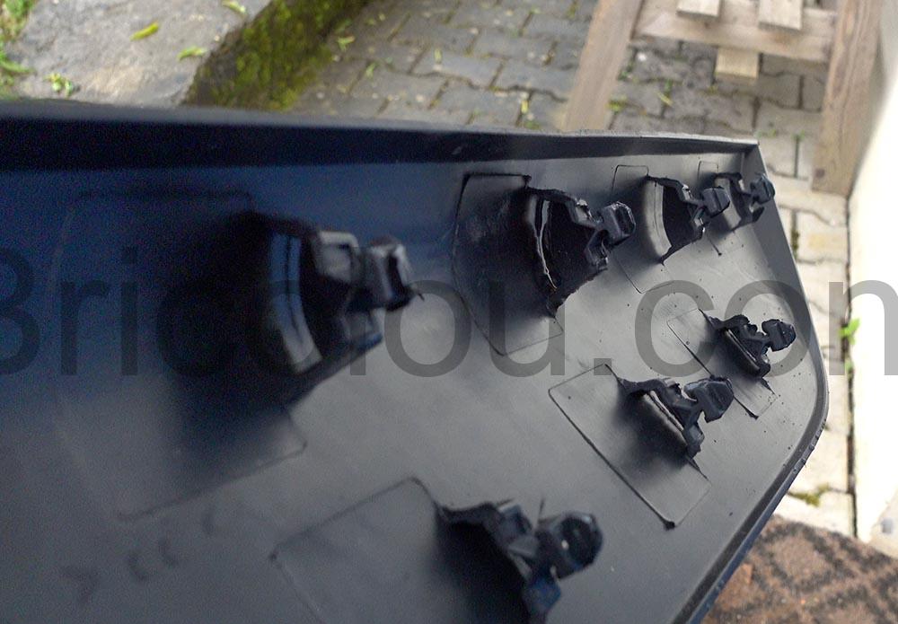 Lodgy Dacia Renault Panneau protection bas de caisse arriere droit 828762880R 828764017R plastique ebavurer Lodgy Dacia Renault Panneau protection bas de caisse arrière droit 828762880R 828764017R plastique ebavurer