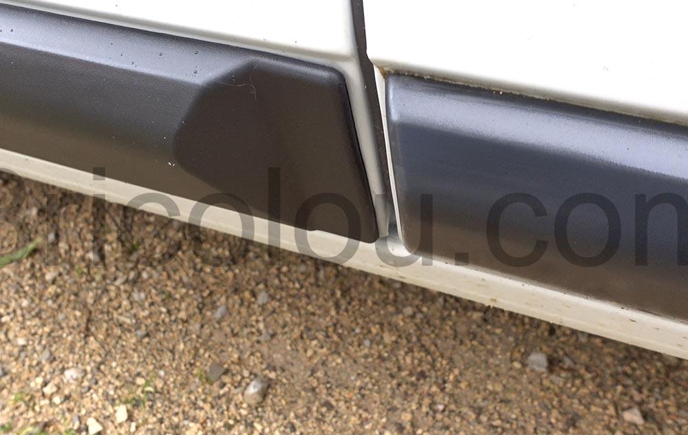 Lodgy Dacia Renault Panneau protection bas de caisse arriere droit 828762880R 828764017R plastique gris Lodgy Dacia Renault Panneau protection bas de caisse arrière droit 828762880R 828764017R plastique gris