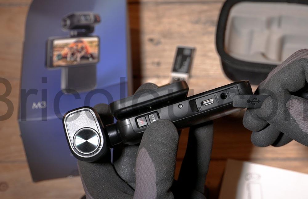 Ordro M3 Camera 5K30fps Vlogging Camescope USB Ordro M3 Caméra 5K30fps Vlogging Caméscope USB