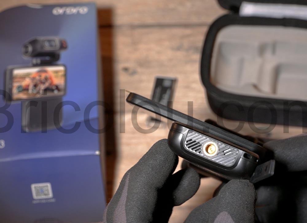 Ordro M3 Camera 5K30fps Vlogging Camescope Ordro M3 Caméra 5K30fps Vlogging Caméscope fixation