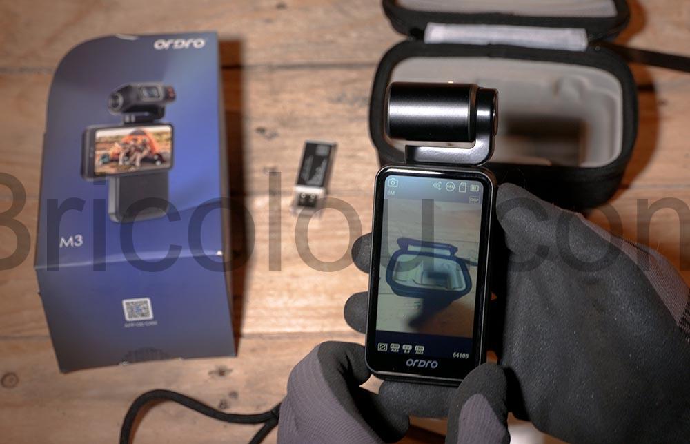 Ordro M3 Camera 5K30fps Vlogging Camescope portrait Ordro M3 Caméra 5K30fps Vlogging Caméscope portrait