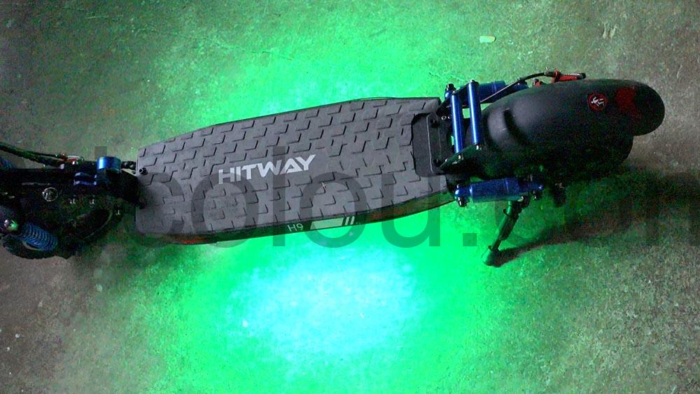 Piloter les LED Hitway H9 Pro Bluetooth et manuel. flash vert Piloter les LED Hitway H9 Pro (Bluetooth et manuel). flash vert