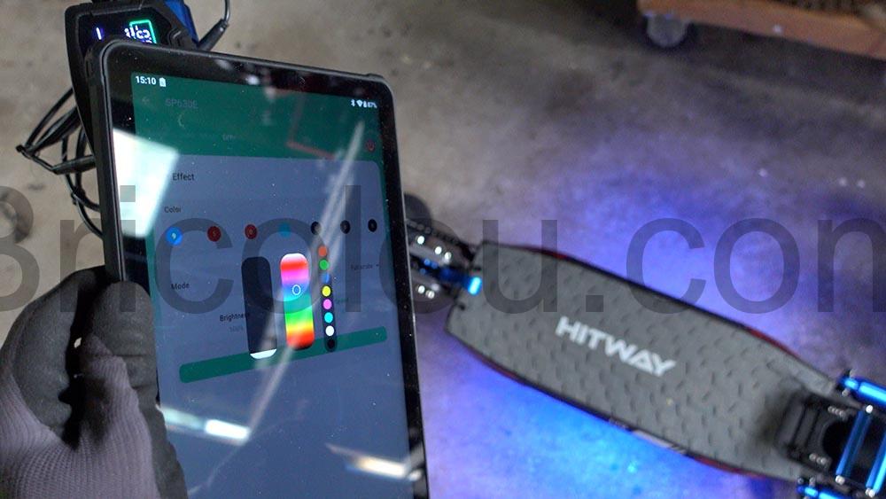 Piloter les LED Hitway H9 Pro Bluetooth et manuel.bleu Piloter les LED Hitway H9 Pro (Bluetooth et manuel).bleu