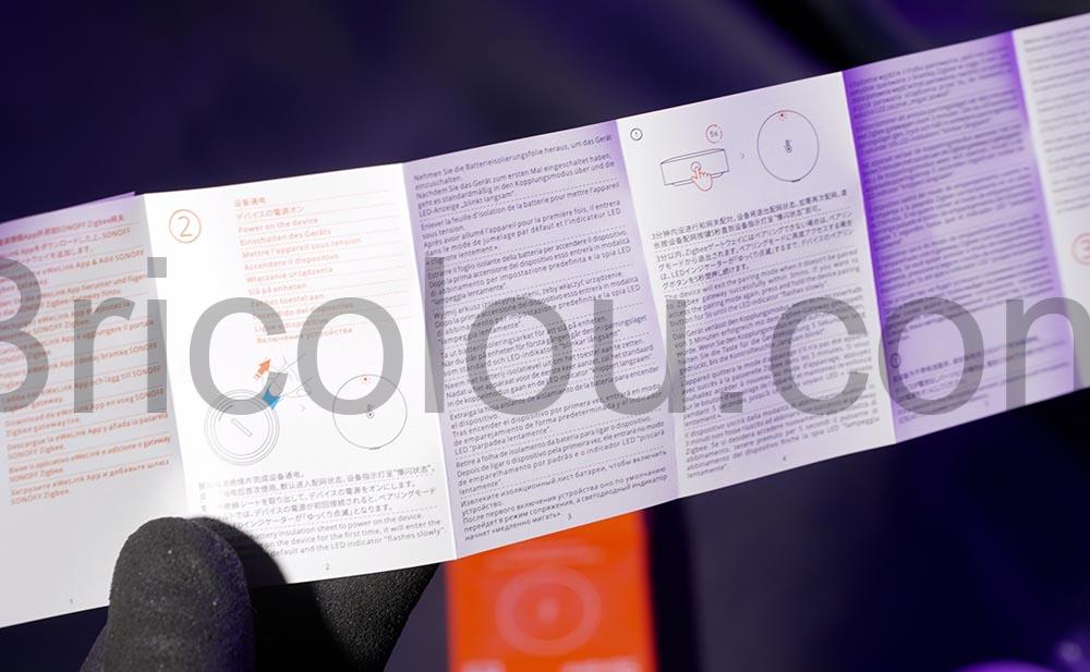 Sonoff SNZB 02P ZigBee Capteur Temperature humidite documentation Sonoff SNZB-02P ZigBee Capteur Température humidité documentation