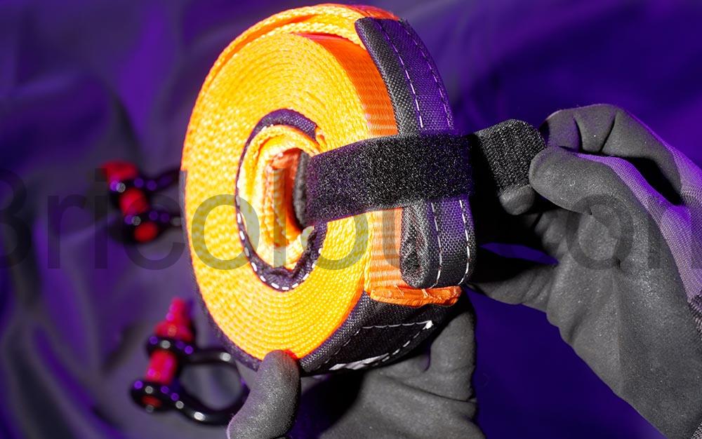 Yulado Sangle Remorquage Manille Corde 5m x 5cm scratch Yulado Sangle Remorquage Manille Corde 5m x 5cm scratch