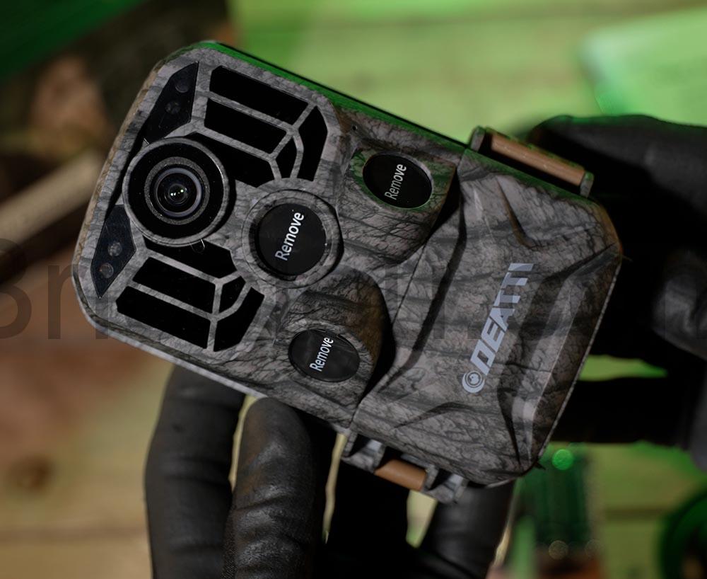 DEATTI Camera Chasse 4K 48MP WiFi DET T4 devant DEATTI Camera Chasse 4K 48MP WiFi DET-T4 devant
