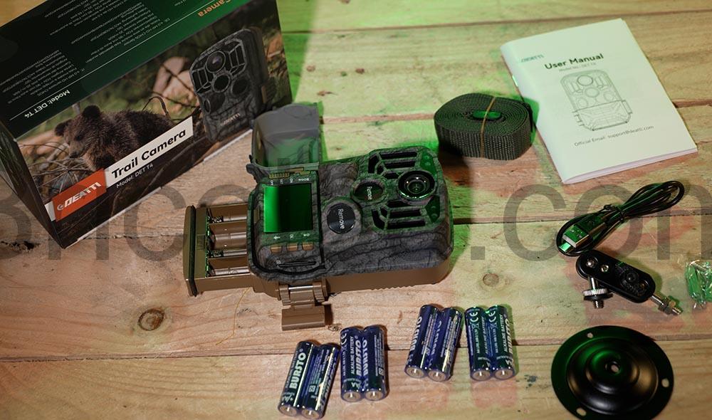 DEATTI Camera Chasse 4K 48MP WiFi DET T4 DEATTI Camera Chasse 4K 48MP WiFi DET-T4