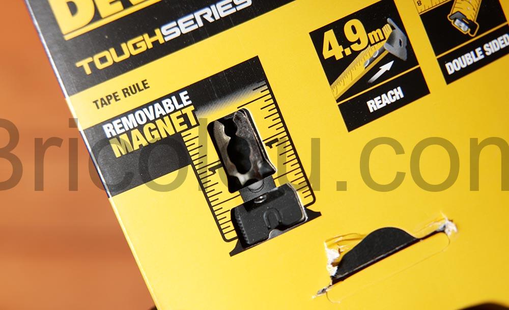 DEWALT metre chantier Tough Tape 8m DWHT36928 0 carton DEWALT metre chantier Tough Tape 8m DWHT36928-0 carton