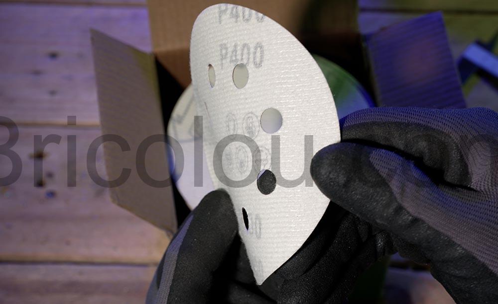 Disques abrasifs Velcro ponceuse excentrique PIQIUQIU poncage papier Disques abrasifs Velcro ponceuse excentrique PIQIUQIU ponçage papier