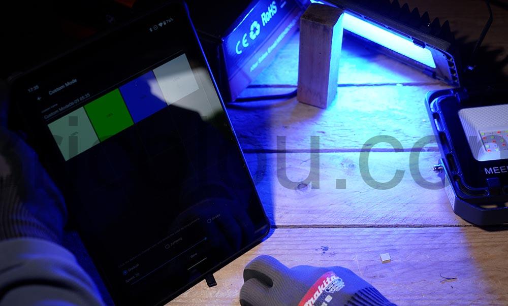 MEEKBOS Projecteur LED RGB 50W Couleur Exterieur IP66 Etanche flash MEEKBOS Projecteur LED RGB 50W Couleur Extérieur IP66 Étanche flash