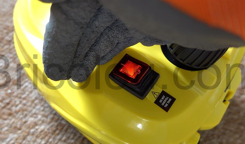 Nettoyeur pression vapeur 5 bars SOKTNEU 2500W on off Nettoyeur pression vapeur 5 bars SOKTNEU 2500W on-off