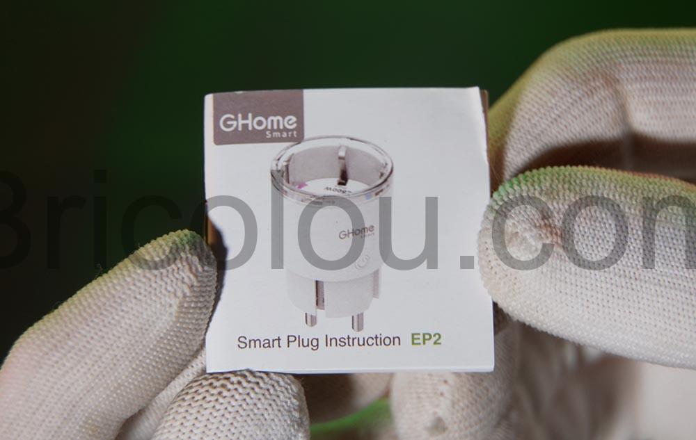 Prise electrique connectee Home Assistant Tuya Ghome Smart GHome Smart EP2 instruction Prise électrique connectée Home Assistant Tuya Ghome Smart GHome Smart EP2 instruction