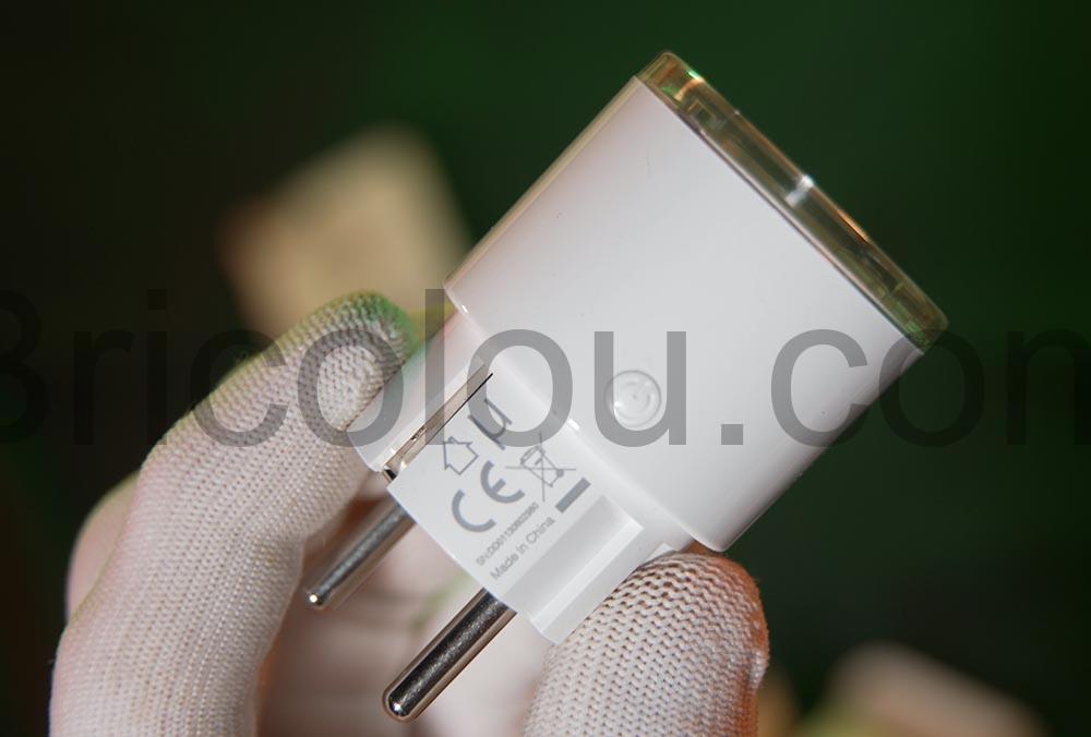 Prise electrique connectee Home Assistant Tuya Ghome Smart GHome Smart EP2 interupteur Prise électrique connectée Home Assistant Tuya Ghome Smart GHome Smart EP2 interupteur