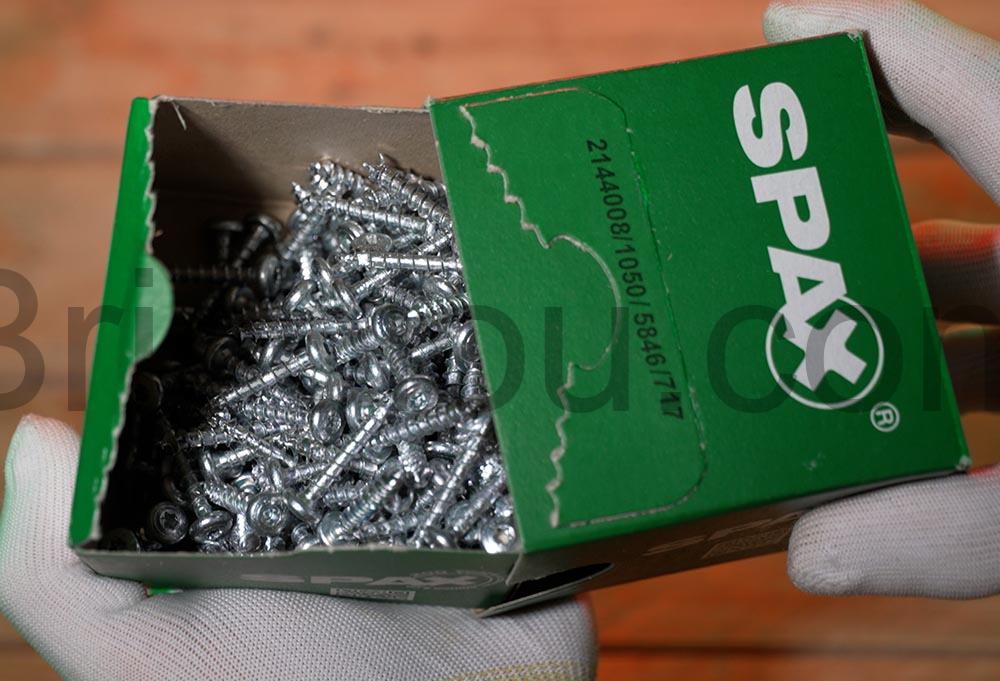 SPAX Vis universelle 50 x 30 mm T STAR plus WIROX A9J boite SPAX Vis universelle 5,0 x 30 mm T-STAR plus WIROX A9J boite