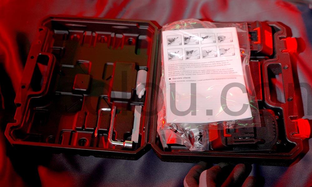 TEENO Secateur Electrique Sans Fil CD601 contenu TEENO Sécateur Électrique Sans Fil CD601 contenu