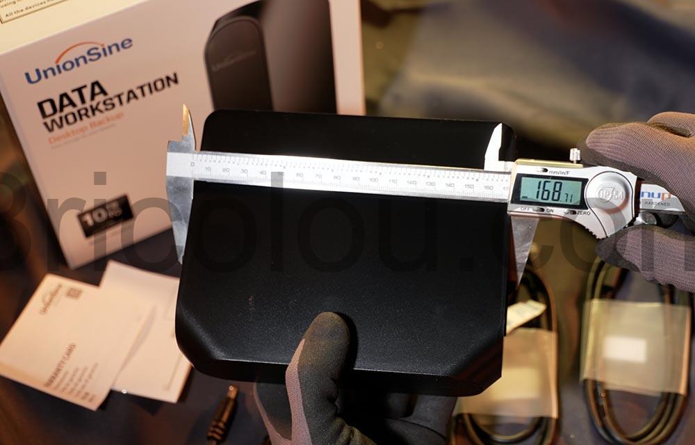 UnionSine Disque Dur externe 10 To 3.5 USB 3 hauteur UnionSine Disque Dur externe 10 To 3.5 USB 3 hauteur