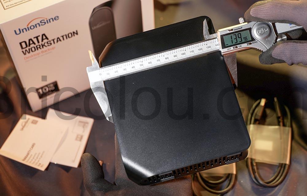 UnionSine Disque Dur externe 10 To 3.5 USB 3 longueur UnionSine Disque Dur externe 10 To 3.5 USB 3 longueur