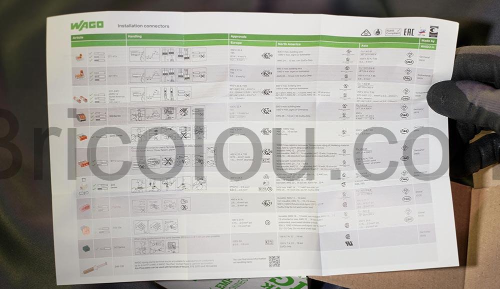 Wago S221 Boite carton 221 412 221 413 221 415 gamme Wago S221 Boite carton 221-412 221-413 221-415 gamme