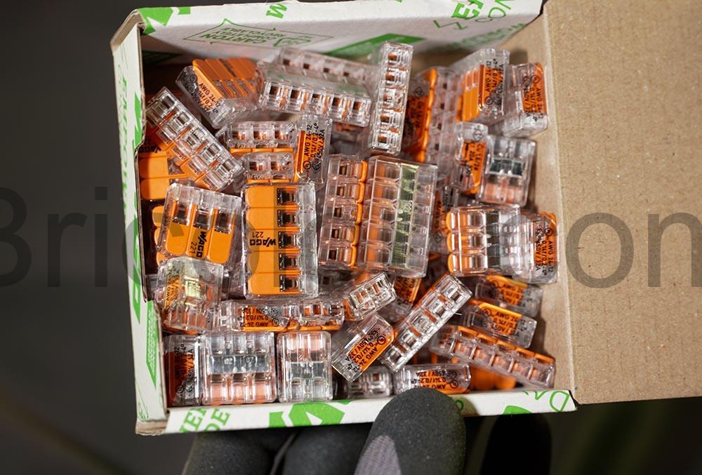 Wago S221 Boite carton 221 412 221 413 221 415 vrac Wago S221 Boite carton 221-412 221-413 221-415 vrac
